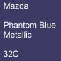 Preview: Mazda, Phantom Blue Metallic, 32C.